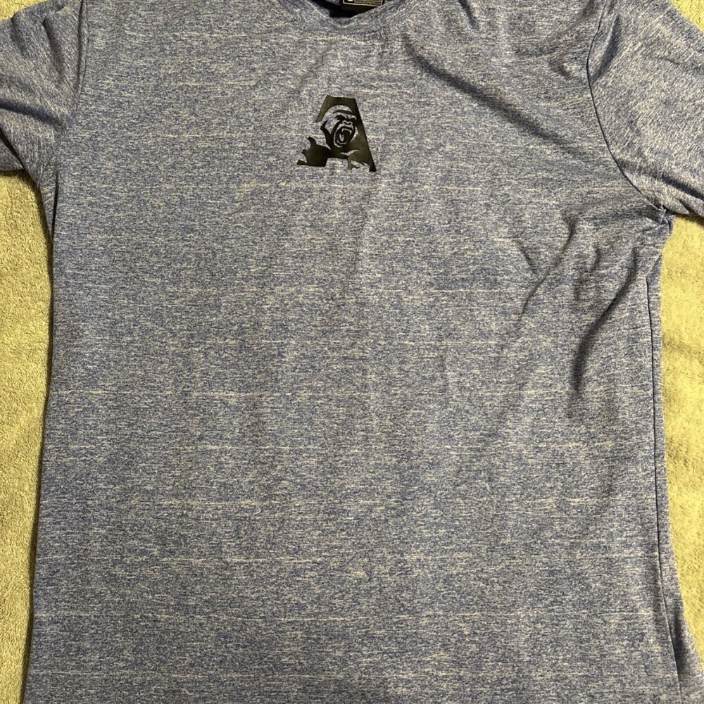 Ape Athletics Blue/Light Blue T-Shirt Size Large